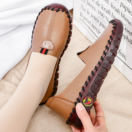 

Women‘s Flat Slip On Loafers Casual Breathable Lightweight Non Slip Soft Sole Shoes Women‘s Footwear