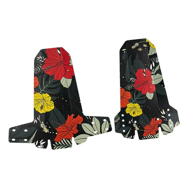 koolsoo Bicycle Mudguard Easy to Install Components Fittings for Bike Cycling Riding Flower