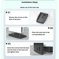 thumbnail image 4 of Console Base for PS5 Slim with 11 Game Cartridge Slots Digital & Disc Edition Storage Rack Stand Accessories, 4 of 6