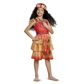 New Disney Store Moana Costume For Girls Size 9 10 Walmart Com Walmart Com