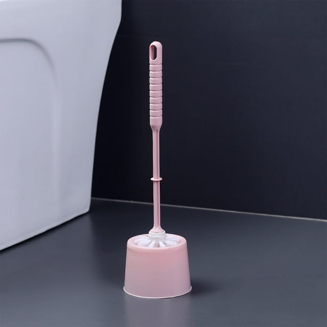 TopLLC Sweeping Toilet Bowl Brush and,Compact Toilet Cleaner Brush Set for Bathroom Deep Cleaning,Compact Size for Storage and Organization closestool brush
