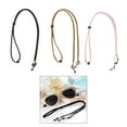 thumbnail image 5 of 3-Pack Eyeglass Chains Non- Sunglass Strap Holders for Glasses in Black, , and Light Brown Colors, 5 of 5
