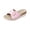 Pink, variant on Orthopedic Wedge Sandals For Women Dressy Summer Comfortable Walking Open Toe Slide Sandals Slip On Buckle Slides