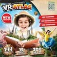 thumbnail image 2 of Professor Maxwell's VR Atlas - Virtual Reality Kids Science Kit, Book and Interactive Geography STEM Learning World Travel Activity Set (New Edition), 2 of 5