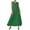D-Green, variant on Adeawade Elegant Dresses For Women V Neck Sleeveless Solid Color Flowy Dresses Ladies' Summer Side Slit Jumpsuit Long Skirt Stylish Streetwear Black L