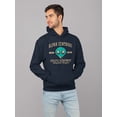 thumbnail image 2 of Alpha Centauri Athletics - Alien Sports Emoji Graphic Men's Hoodie, 2 of 4
