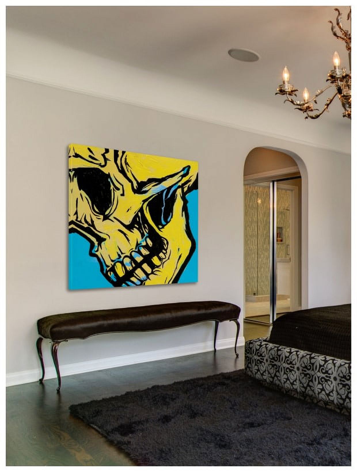Marmont Hill "Skull 1" Print on Canvas