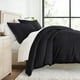thumbnail image 1 of Ultra Suave y Transpirable - Juego de Funda Nórdica - Ropa de Cama Negra Matrimonial/Queen de Comfort Canopy, 1 of 10