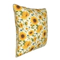 thumbnail image 2 of Xecao Beautiful Countryside Sunflower Print Soft Velvet Decorative Throw Pillow Covers, Square Cushion Cases for Bed, Sofa, Living Room, Car, and Indoor Outdoor Use-20"x20", 2 of 8