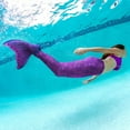 thumbnail image 4 of Fin Fun Fantasy Mermaid Tail for Girls and Boys, Monofin for Swimming Included, 4 of 4