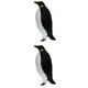 thumbnail image 1 of Pingüino artificial animal 2 Unids Simulación Artificial Adornos Plumas Falsas Pingüino Decoración L + S, 1 of 6