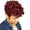 Wine Red, variant on Natural Black Short Pixie Cut Wigs for Black Women Replacement Curly Hair Wigs Short Black Layered Pixie Wig With Bangs Wig for Black Women (Natural Black)
