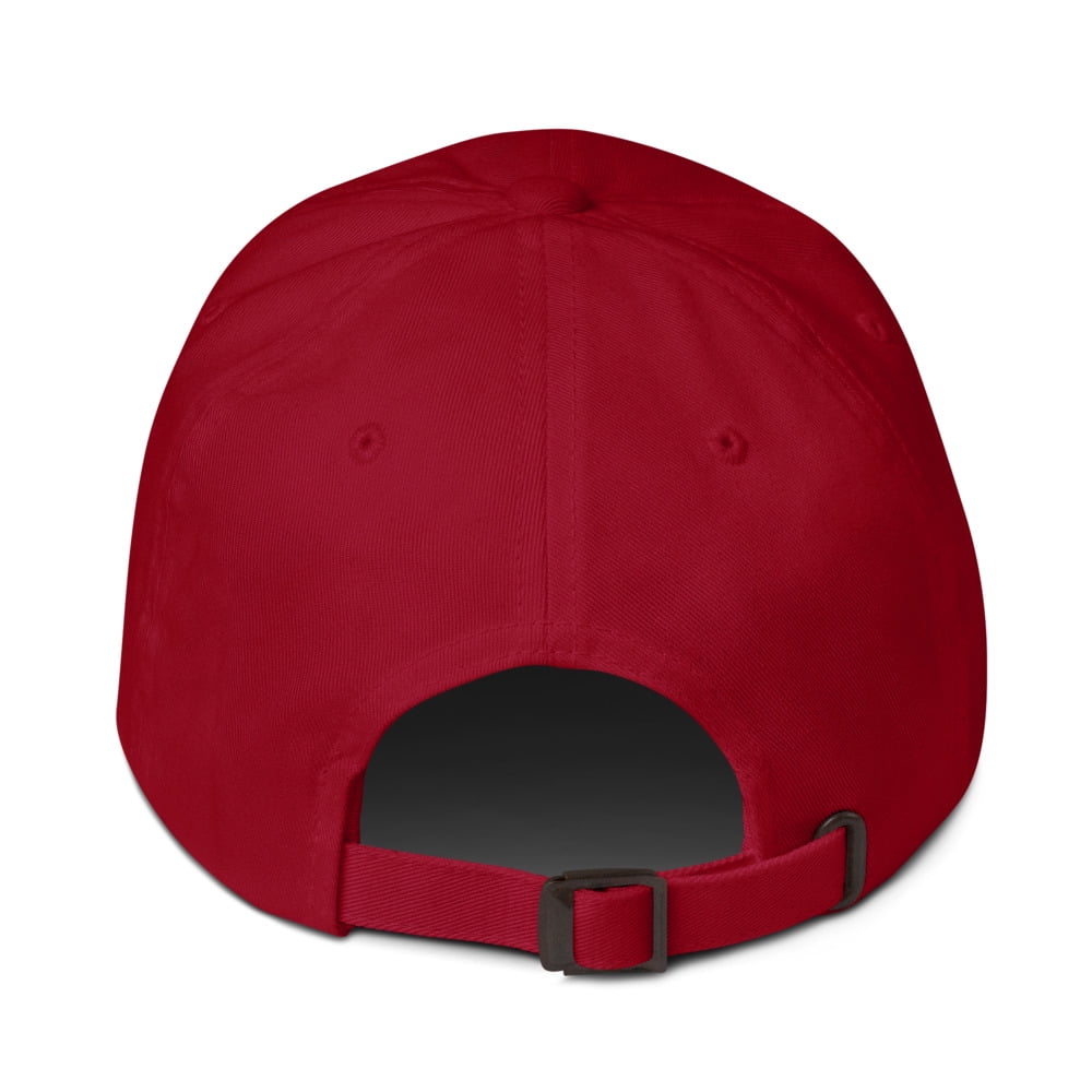 Holy Balls Pickleball Hat - Dad hat (Cranberry)