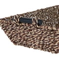 thumbnail image 4 of Mainstays Rectangle Brown Seagrass Basket with Wood Handles, 17.5”L x 10” W x 4”H, 4 of 9