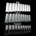 thumbnail image 4 of HLONK Coffin Tips Long Square French Fake  Transparent  500 Pieces, 4 of 4