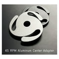 thumbnail image 2 of Aluminum LP Vinyl Record Player 45 RPM Balanced Metal Disc Stabilizer Weight Clamp Turntable For 7" Vinyl Stability, 2 of 5