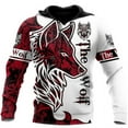 thumbnail image 2 of Chandails à Capuchon pour Hommes, Imprimé Animal cool, Rue (H, TTP), 2 of 8