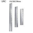 thumbnail image 4 of Aluminum Alloy Straight Ruler Protective Scale Measure Drawing Tool 15/20/30cm, 4 of 7