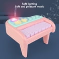 thumbnail image 4 of Mini Juguete con Teclado de Piano Electrónico | Instrumento musical compacto de plástico rosa | Piano de práctica para principiantes para el aprendizaje temprano | 13.5x10x9cm | Ligereza |, 4 of 5