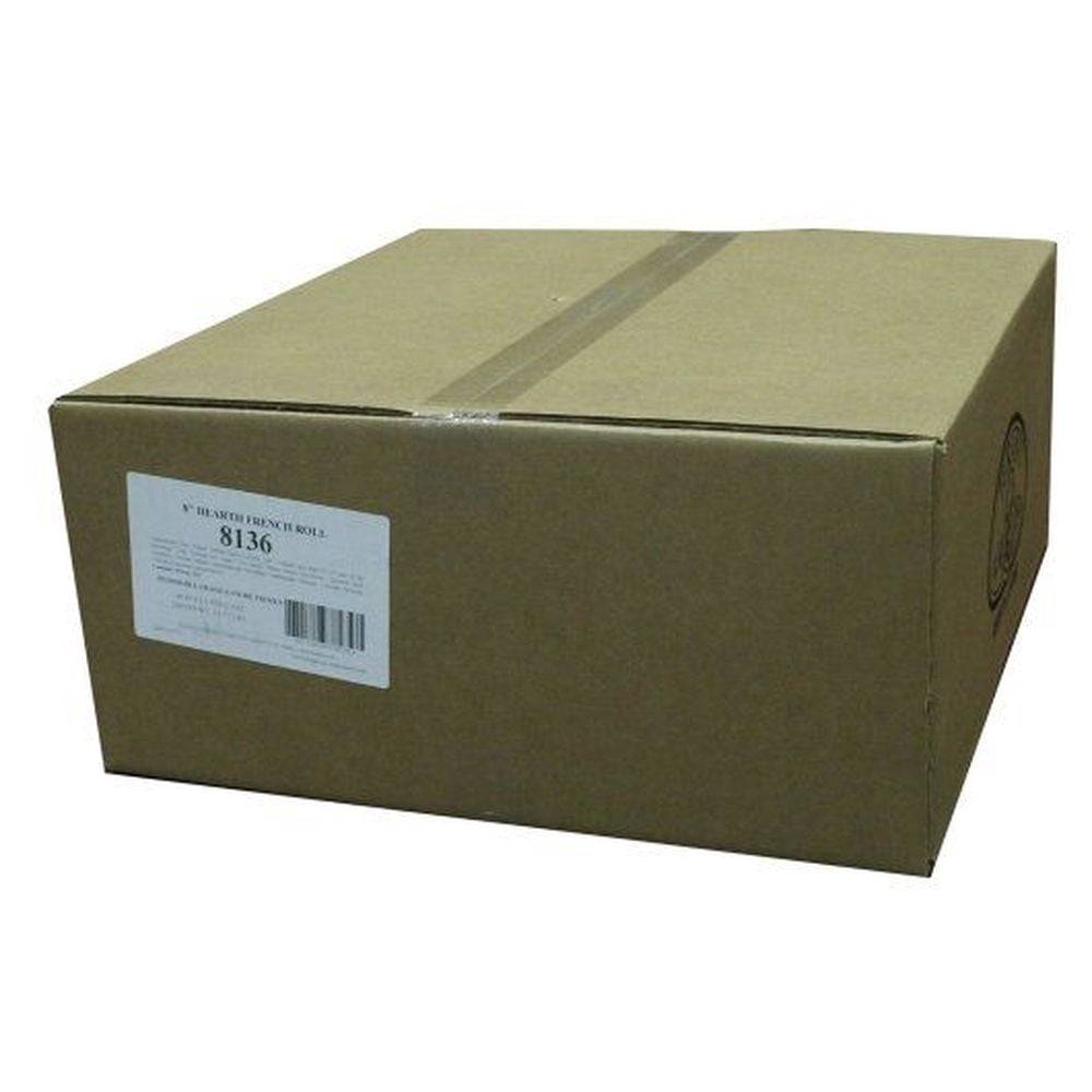Turano Baking Hearth French Bread Sandwich Roll, 8 inch - 48 per case.