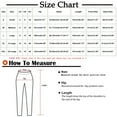thumbnail image 3 of AherBiu Business Casual Pants for Women Smocked High Waisted Straight Wide Leg Work Trousers with Pockets, 3 of 7