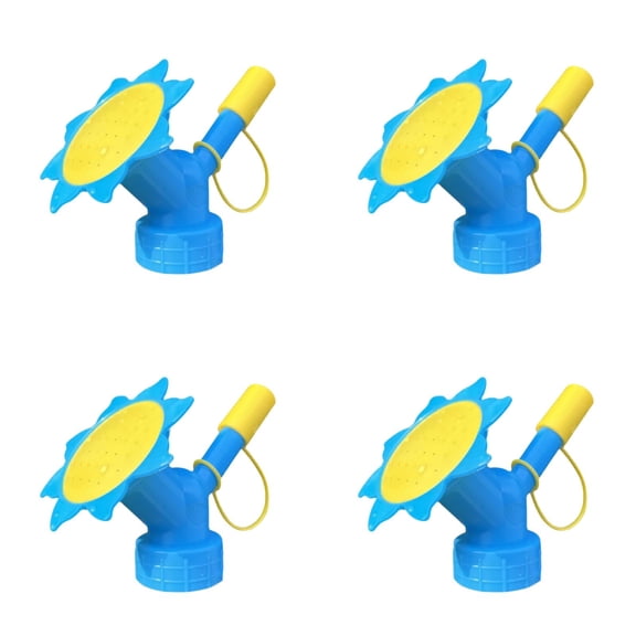 2-8PC Bottle Cap Sprinkler Dual Head Bottle Watering Spout, Sprinkler Head Cap Dual Head Water Bottle Spout, Mini Watering Can Nozzle for Indoor Seedlings Bonsai Care Garden Tool