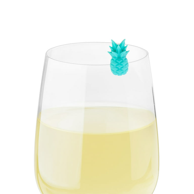 True Pineapple Charms and Bottle Stopper