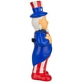 thumbnail image 5 of Uncle Sam Lighted Blow Mold Décor, 14", Patriotic by Way To Celebrate, 5 of 6