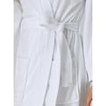 thumbnail image 4 of DARING DIVA Bath Robe Durable Luxury Spa Resort Hotel Bathrobe S White, 4 of 6
