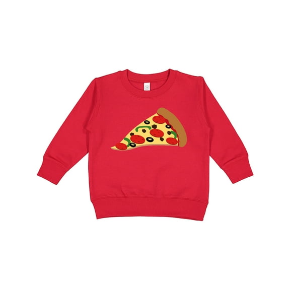 Inktastic Pizza Slice Toddler Sweatshirt
