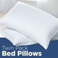 thumbnail image 2 of Martex 2-Pack Down Alternative White Bed Pillows, King – All Sleep Positions, 2 of 8