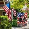 thumbnail image 6 of Welcome Firefighters Helmet Decorative Garden Flag, Fireman Emergency Rescue Alert Fire Department Yard Outside Decorations, American Flag Memorial Outdoor Small Home Decor Double Sided 12x18, 6 of 6