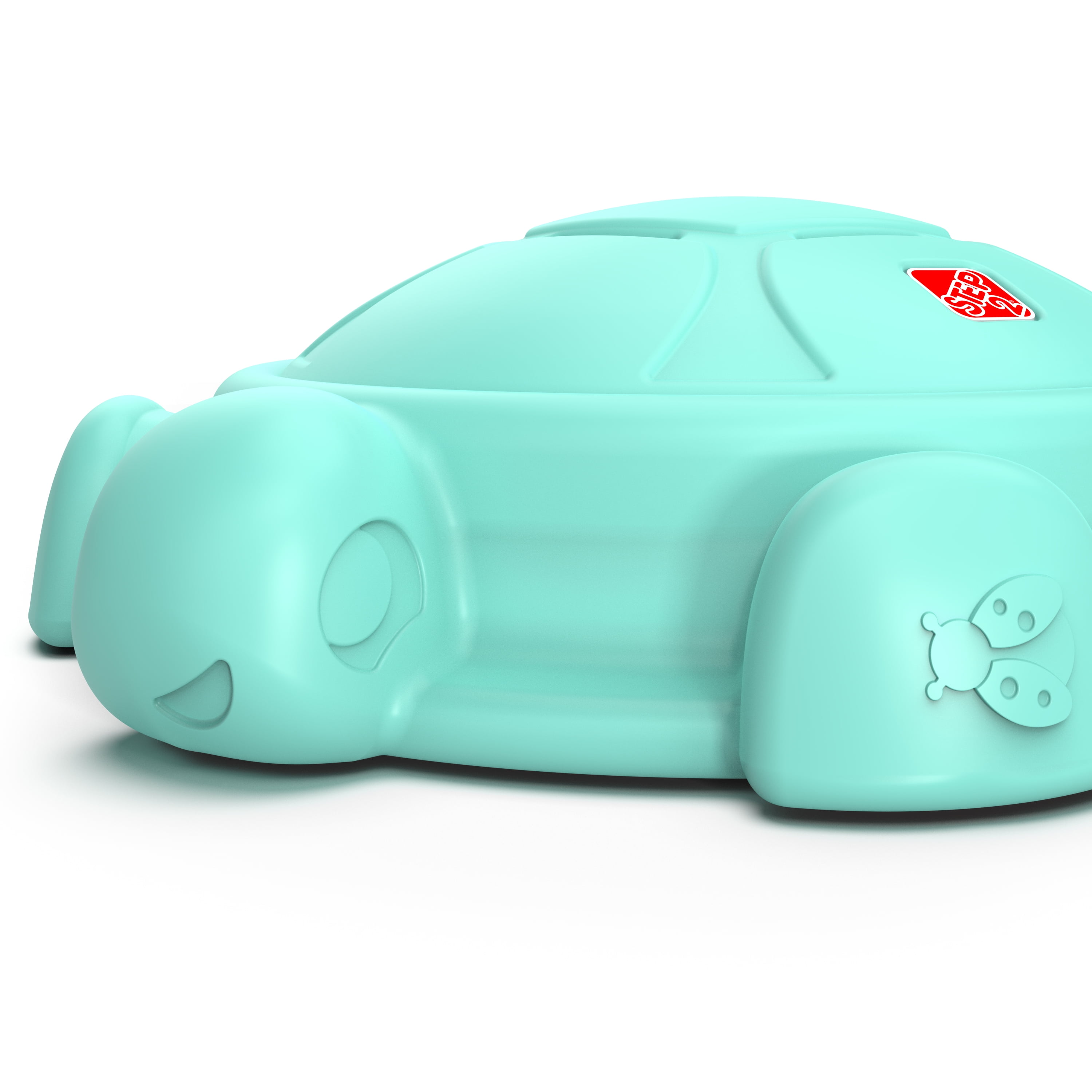 Étape2 Disque à bascule Topsy Turtle et pierre à marcher, jouet d'équilibre et d'escalade pour enfants et tout-petits, intérieur/extérieur, 18 mois - 3 ans, menthe