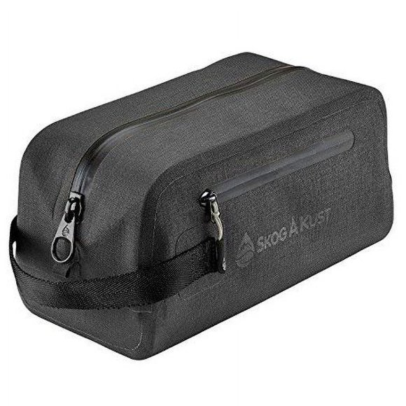 Skog Kust DoppSk Waterproof & Leak-Proof Travel Toiletry Bag Large, Black