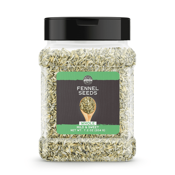 Birch & Meadow Fennel Seeds, 7.2 oz, Whole Seeds, Mild & Sweet Flavor