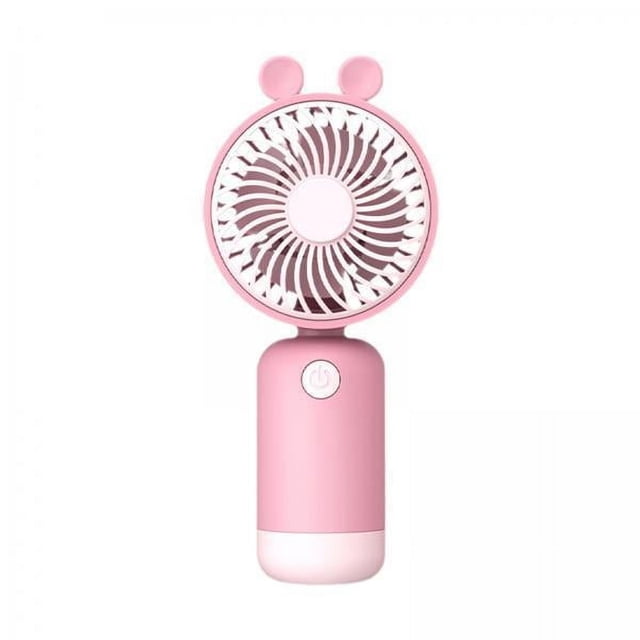 2xMini Ventilador Portátil, Ventilador Personal Multifuncional De Viento Fuerte Para Viajes De Verano