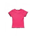 thumbnail image 2 of Topumt Summer Kids Girl Short Sleeve Top Casual Candy Color Embroidered T-shirt, 2 of 2