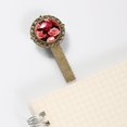 thumbnail image 3 of Rose Antique Bronze Lace Bookmark: Gift for Book Lovers and Readers, 3 of 5