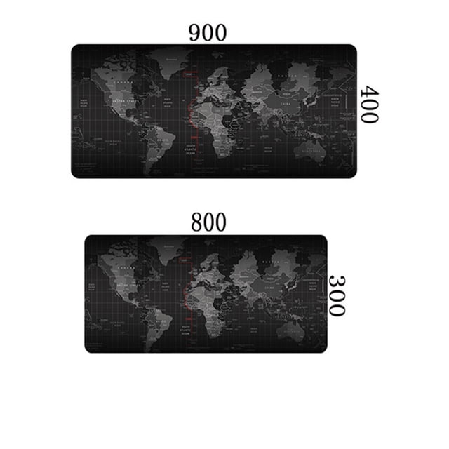 Cagogo under $5 1Pcs Large Mouse Pad, Large Extended Gaming Mouse Pad, Anti-Slip Rubber Base Desk Mat, XXL Computer Mousepad, Waterproof Keyboard Mouse Mat, Office Gaming Mouse Pad