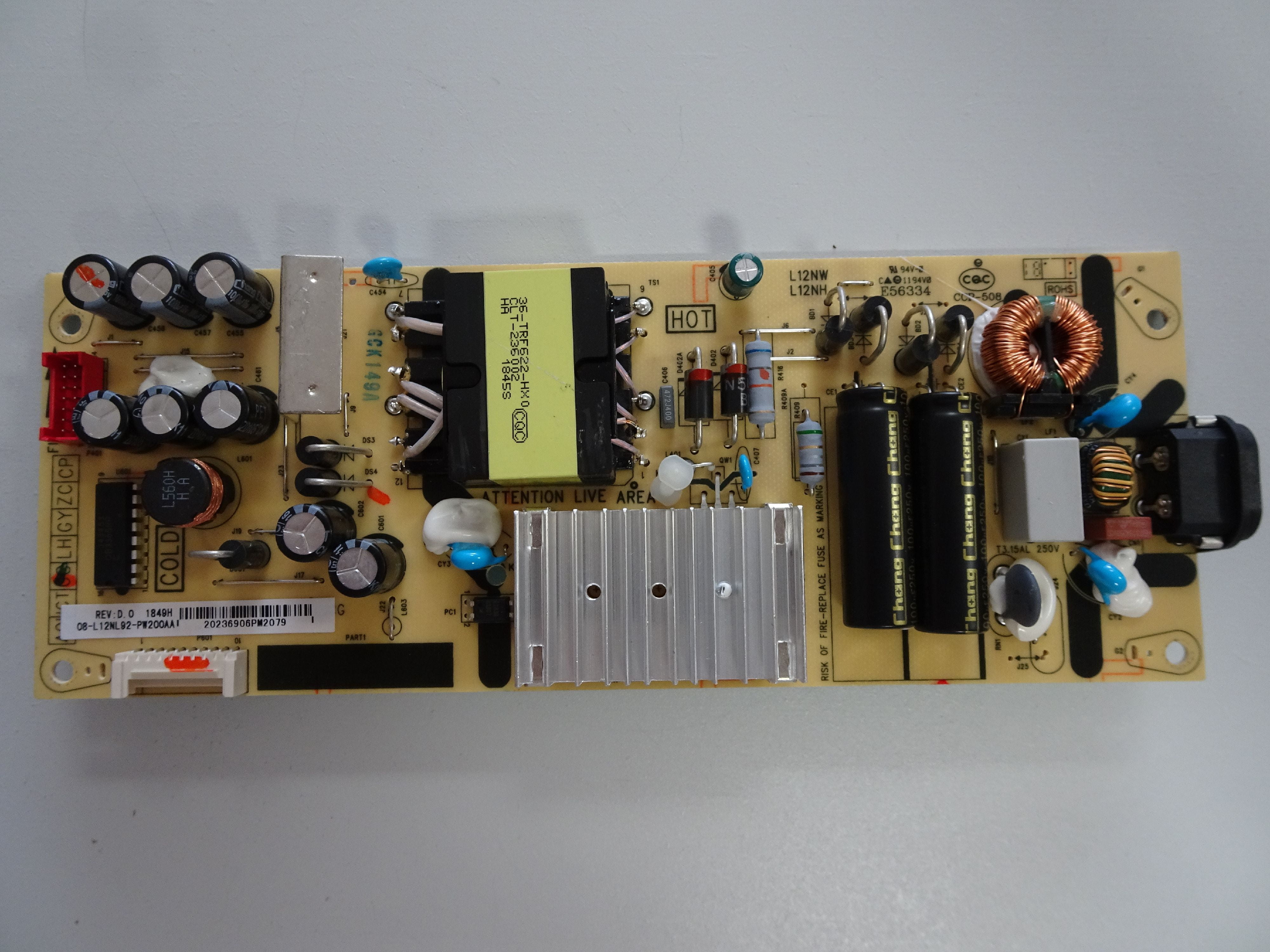 08-l12nla2-pw210aa TCL Power Supply Board for 43s421 40s325 for sale online 