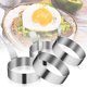 thumbnail image 4 of ZHAOCHENG Paquete de anillos para huevos, anillo para molde para huevos, molde para huevos antiadherente de acero inoxidable de 3,5 pulgadas, anillos para huevos para freír huevos, sartenes para panqu, 4 of 5