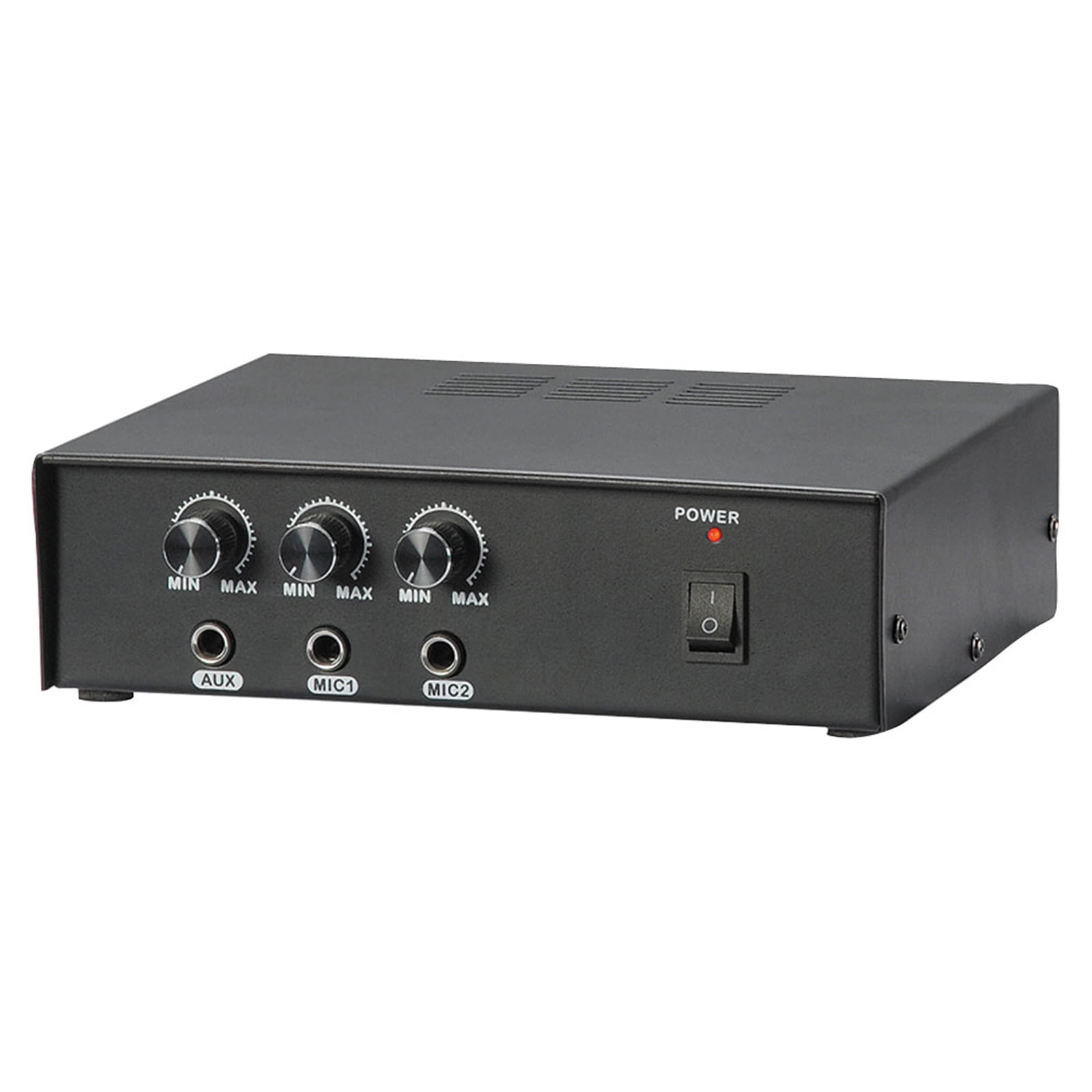 Pyle PMSA20 Compact 50 Watt Power Amplifier Sound System with 3 Input Terminals
