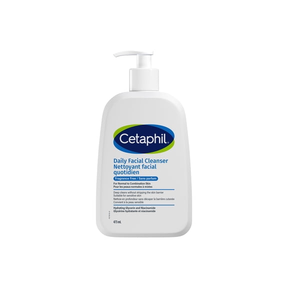 Cetaphil Nettoyant Facial Quotidien, Sans Parfum