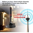 thumbnail image 5 of Antena de TV para interiores, antena HDTV para Smart TV y todos los televisores, compatible con 4K 1080p con amplificador de señal que puede alcanzar hasta 300 millas, 5 of 5