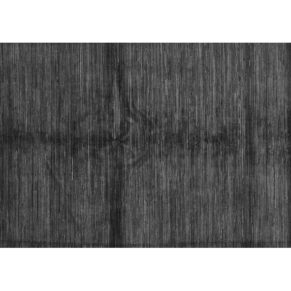 Ahgly Company Indoor Rectangle Abstract Gray Modern Area Rugs, 6' x 9'