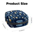 thumbnail image 2 of Hanukkah Sanitary Napkin Purse Period Bag Small Storage Travel Security Pouch Case, 2 of 6