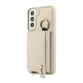 thumbnail image 3 of Decase Phone Case for Samsung Galaxy S22 5G Shockproof Anti-scratch PU Leather Wallet Cover with Stand Card Slot Ring for Samsung Galaxy S22 6.1 inch Women,White, 3 of 9