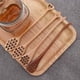 thumbnail image 5 of 4 Piezas Cuchara de Miel de Madera Cuchara de Miel Cuchara de Café, 5 of 10