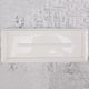 thumbnail image 3 of Rectangular Ceramic Tray Plate White Porcelain Rectangular Plate Mouthwash Cup Tray Bathroom Living, 3 of 4