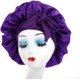 thumbnail image 3 of (2PCS) Gorro De Dormir Suave Satinado, Capó De Satén, Gorro para Dormir, Reutilizable y Cómodo, Capó Para El Cabello Con Banda Para Atar, Ideal para Dormir, Ducha y Belleza, 3 of 5